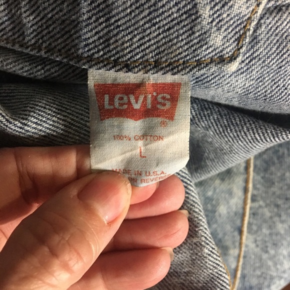 Vintage Levi’s 80s Denim Acid Wash Jacket - Picture 11 of 11